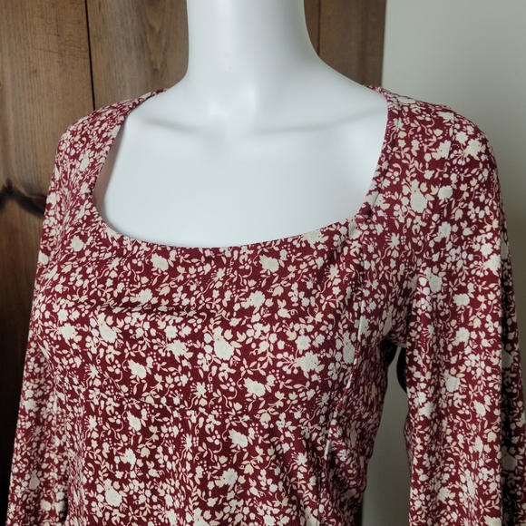 NWT Lush - Naomi Square Neck Crop Top - Picture 4 of 13